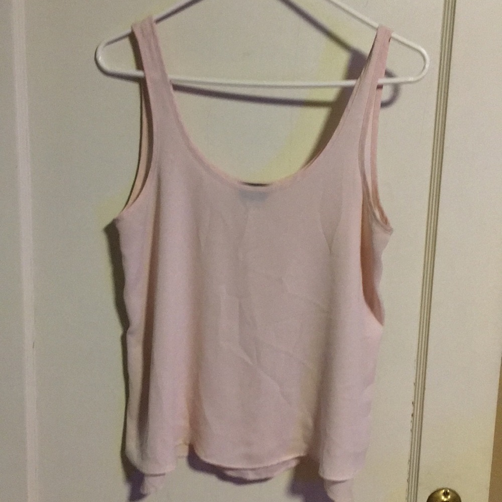 Light Pink Topshop Tank Top